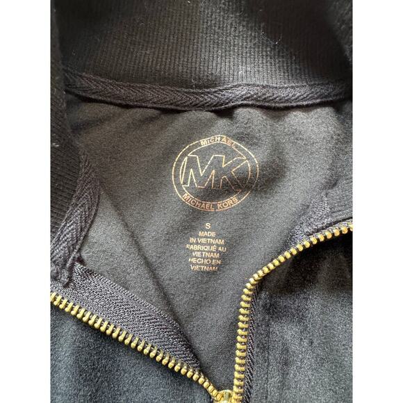 Michael Kors Women's Velvet/Velour Track/ hoodie/sweatshirt/jacket; S; Full zip - Picture 4 of 15